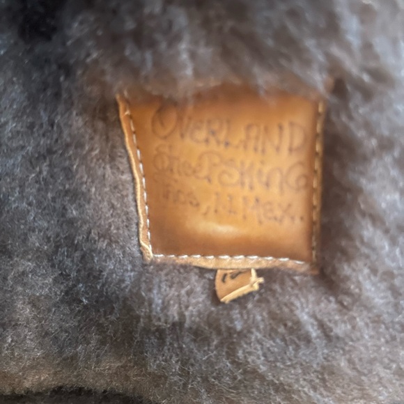 Brown Overland Shearling Fur Coat - Picture 2 of 5